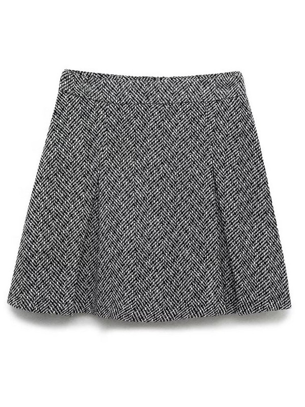 Kumsvag Γυναικείες φθινοπωρινές φούστες Κοστούμια 2 τεμαχίων Σετ 2022 Casual Veins Κοντά σακάκια και μίνι φούστα Γυναικεία Κομψά ρούχα OL