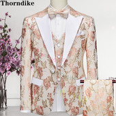 Thorndike New Costume Homme Δημοφιλή Ανδρικά Ενδύματα Κοστούμια Τουρκία Προσαρμοσμένα σακάκια Παντελόνια Επαγγελματικό πάρτι με ένα κουμπί Γάμος