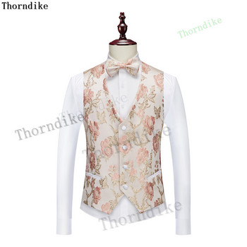 Thorndike New Costume Homme Популярно облекло Мъжки костюми Турция Изработени по поръчка Блейзъри Панталони Business Causal Парти Сватба с едно копче