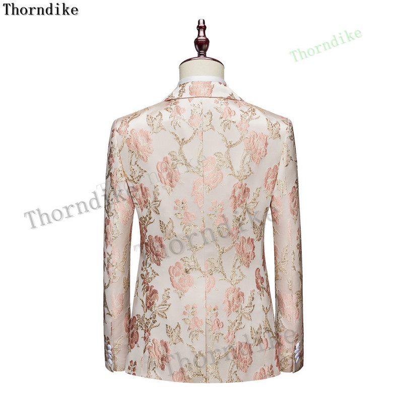 Thorndike New Costume Homme Δημοφιλή Ανδρικά Ενδύματα Κοστούμια Τουρκία Προσαρμοσμένα σακάκια Παντελόνια Επαγγελματικό πάρτι με ένα κουμπί Γάμος