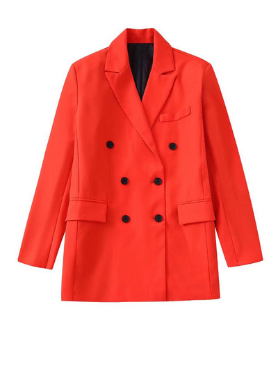 Kumsvag 2022 Καλοκαιρινό Γυναικείο κοστούμι Casual Φούστα 2 τεμαχίων Σετ Μασίφ παλτό και μίνι φούστες Γυναικείο κομψό κοστούμι OL