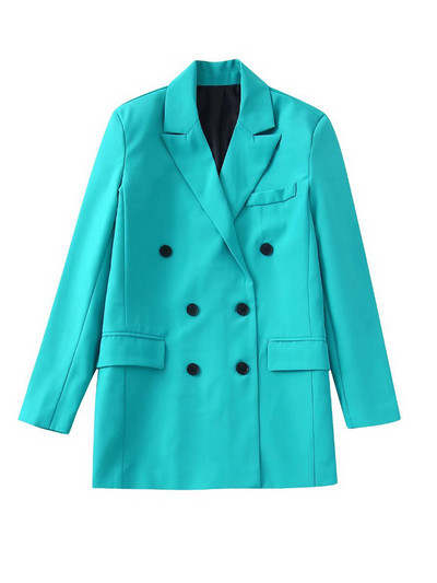 Kumsvag 2022 Καλοκαιρινό Γυναικείο κοστούμι Casual Φούστα 2 τεμαχίων Σετ Μασίφ παλτό και μίνι φούστες Γυναικείο κομψό κοστούμι OL