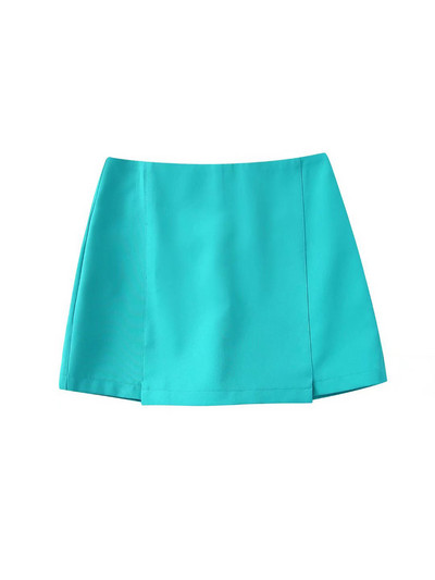 Kumsvag 2022 Καλοκαιρινό Γυναικείο κοστούμι Casual Φούστα 2 τεμαχίων Σετ Μασίφ παλτό και μίνι φούστες Γυναικείο κομψό κοστούμι OL