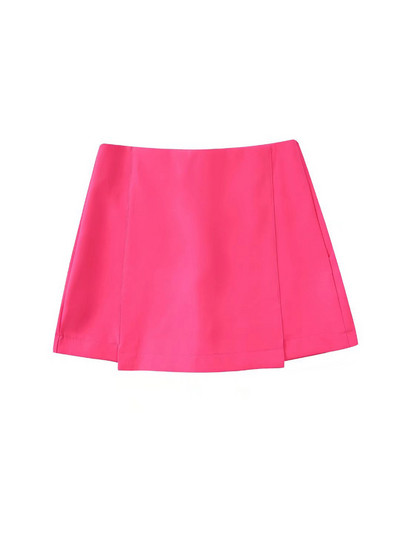 Kumsvag 2022 Καλοκαιρινό Γυναικείο κοστούμι Casual Φούστα 2 τεμαχίων Σετ Μασίφ παλτό και μίνι φούστες Γυναικείο κομψό κοστούμι OL