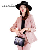 Υψηλής ποιότητας υφασμάτινα γυναικεία επαγγελματικά κοστούμια με παντελόνια και μπουφάν Παλτό OL Επαγγελματικά γυναικεία ρούχα εργασίας γραφείου Blazers Παντελόνια