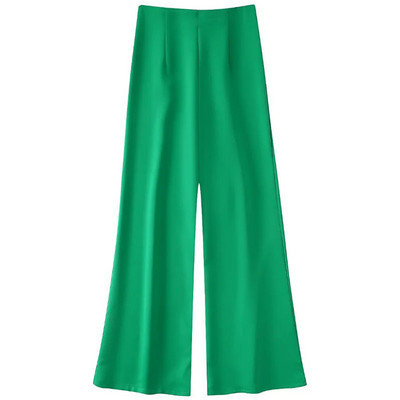 TRAF ZA New Office Lady Blazer Μονόχρωμο Μόδα Premium Commuter Μακρύ πέτο Blazer Slim Παντελόνι Γυναικεία Ρούχα Σετ δύο τεμαχίων