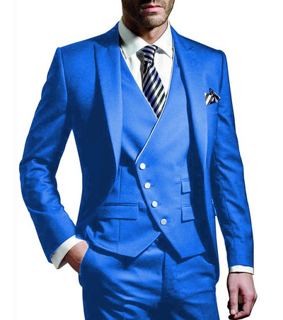 Νέες παραλαβές Ανδρικά κοστούμια 3 τεμαχίων Slim Fit Groomsmen Κοστούμια γαμήλιου χορού Καλύτερης ανδρικής κοστούμια Terno Masculino Custom Made Suits