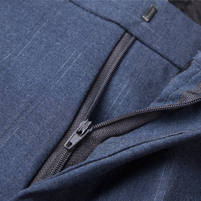 (Σακάκι+Γιλέκο+Παντελόνι) Νέο Ανδρικό Κοστούμι 3 ΤΕΜ Σετ Γκρι Μπλε Κοστούμια Επίσημα Γραφείο Ανδρικά Παντελόνια Γαμπρός