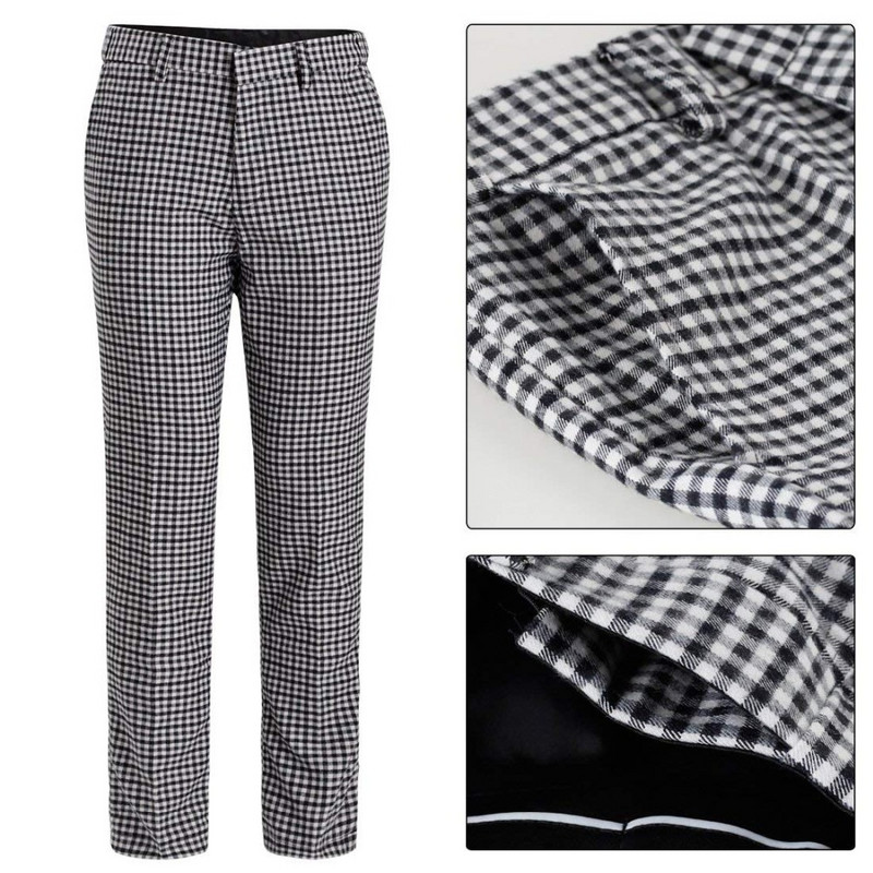 Férfi öltönyök Kockás Houndstooth 3/2 részes férfi öltönyök Alkalmi ingázó irodai öltönyök (blézer+mellény+nadrág+nyakkendő)