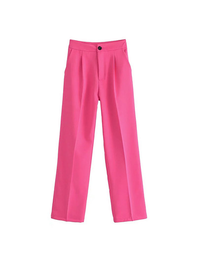 2022 tavaszi női alkalmi öltönyök zöld nadrágkosztümök blézer öltönyök Balzer egyenes nadrágok, női OL stílusú, rózsaszín blézerkészletek, tömör öltöny