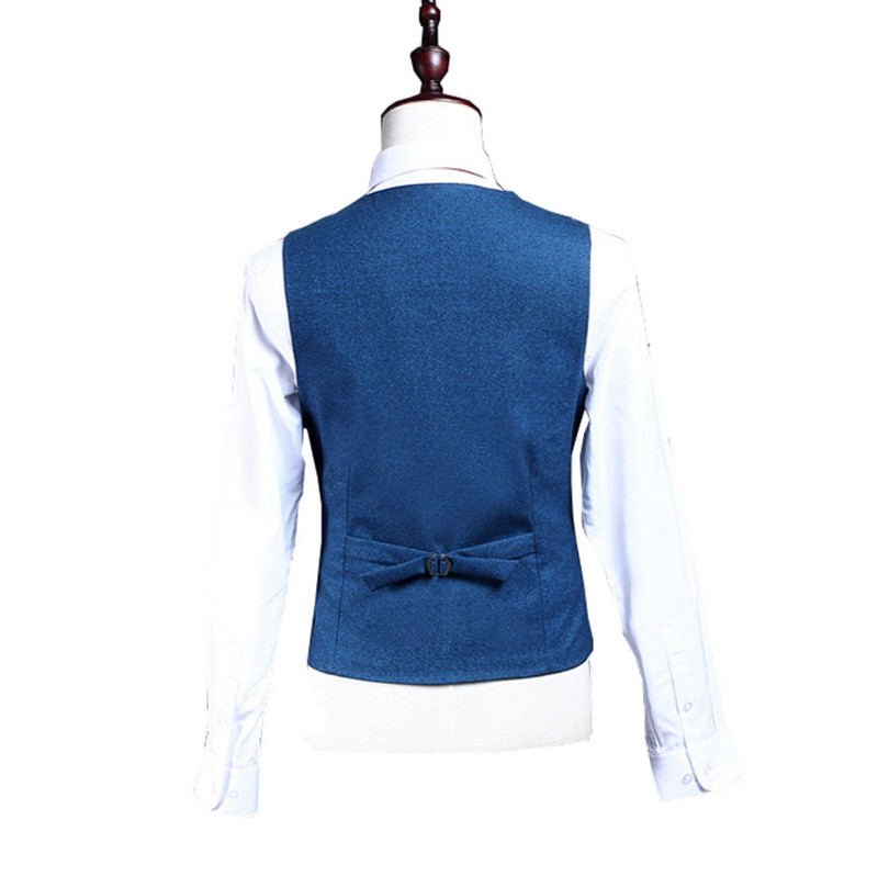 Férfi öltönyök 3 részes vőfély öltönyök Foraml hajtóka gyapjú üzleti férfi öltöny blézer öltönyök (blézer+mellény+nadrág)