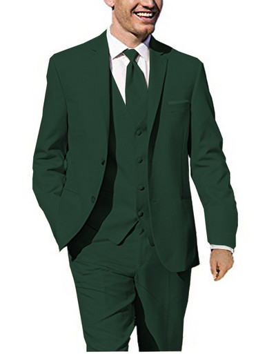 Új bézs színű férfi öltöny nadrággal, két gombbal, 3 részes, formális, bevágásos hajtókás üzleti blézer legjobb férfi szmoking esküvőre