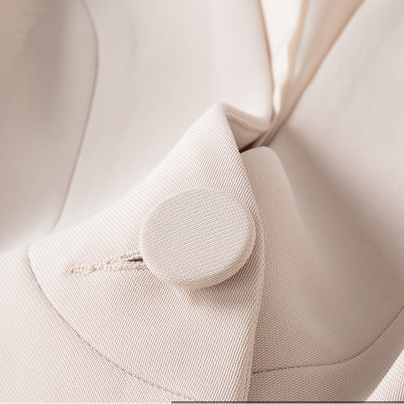 Új őszi téli női szoknya öltönyök elegáns üzleti formális hosszú ujjú szegély fodrok irodai női munkaruhák