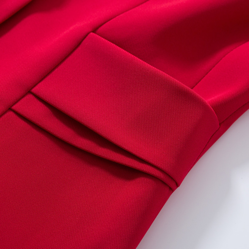 Naviu kiváló minőségű női öltöny nyári divat temperamentum formális fél ujjú blézer és szoknya irodai interjú Női munkaruha