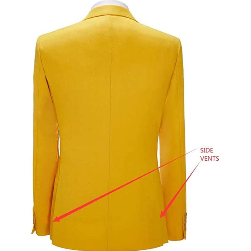 Formális férfi öltöny, normál szabású, 3 részes tömör báli szmoking üzleti öltöny szett esküvői vőlegényeknek (blézer+mellény+nadrág)