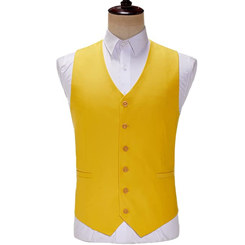 Formális férfi öltöny, normál szabású, 3 részes tömör báli szmoking üzleti öltöny szett esküvői vőlegényeknek (blézer+mellény+nadrág)