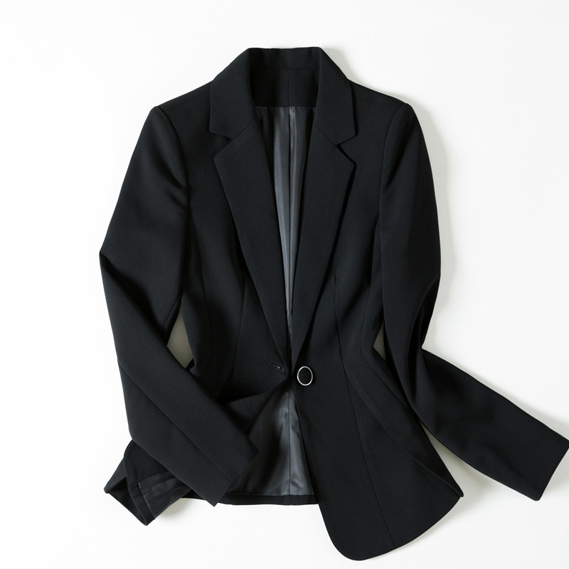 Costum de birou Naviu profesional pentru femei, toamnă iarnă, interviu formal nou, blazer și fustă cu mânecă lungă, îmbrăcăminte de lucru la modă