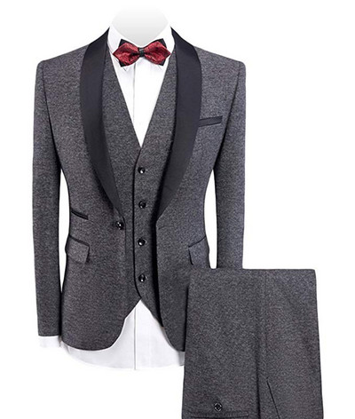 Costum 3 piese pentru bărbați, rever, blazer cu un singur buton, set de costum pentru rochie, costume de nuntă, personalizate, bal de absolvire, tern masculin