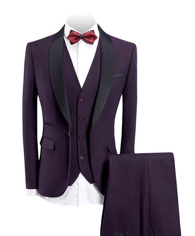 Costum 3 piese pentru bărbați, rever, blazer cu un singur buton, set de costum pentru rochie, costume de nuntă, personalizate, bal de absolvire, tern masculin