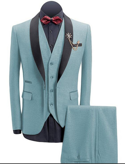 Costum 3 piese pentru bărbați, rever, blazer cu un singur buton, set de costum pentru rochie, costume de nuntă, personalizate, bal de absolvire, tern masculin