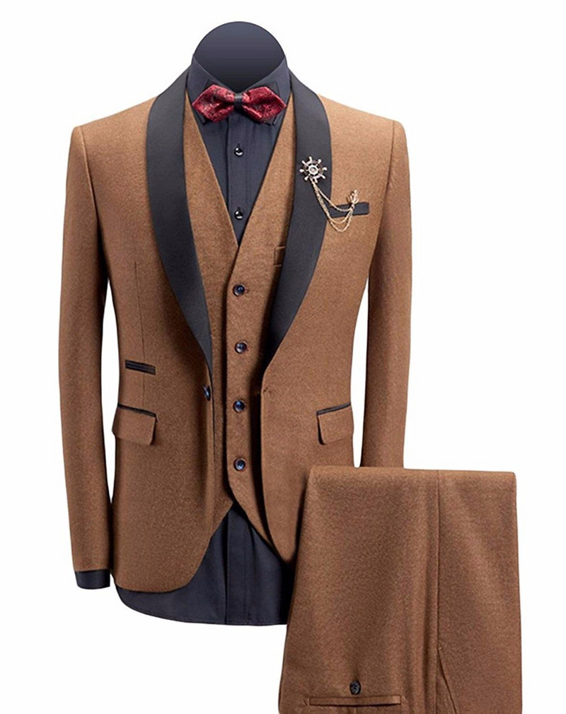 Costum 3 piese pentru bărbați, rever, blazer cu un singur buton, set de costum pentru rochie, costume de nuntă, personalizate, bal de absolvire, tern masculin
