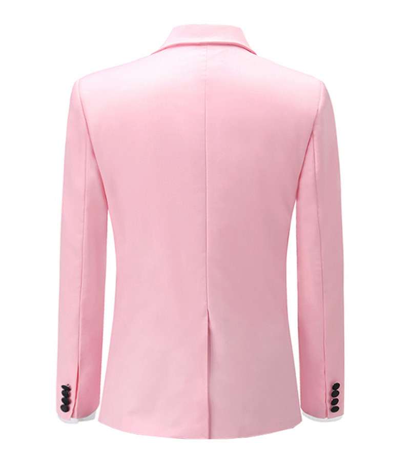 Costum pentru bărbați la modă nouă 2020, 3 piese, șal, rever, smoking, pentru nuntă, petrecere (Blazer+vestă+pantaloni)