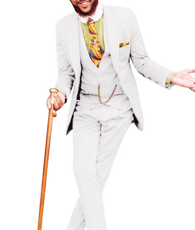 Férfi klasszikus dizájnú öltönyök 3 részes, formális, bevágásos hajtóka, tömör üzleti vőlegény szmoking, masszív esküvőre (blézer+mellény+nadrág)