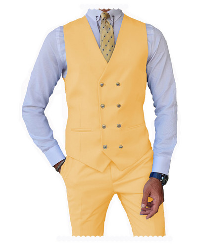 2 db Férfi öltöny Mellény Nadrág Üzleti Ünnepi öltöny ünnepi alkalmakra Grossmen esküvőre (mellény + nadrág)