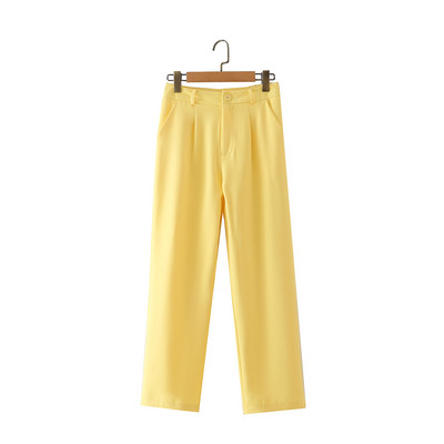 2022-es új női kétrészes öltöny, divatos, egyszínű blézer és nadrágkosztüm