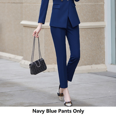 Kiváló minőségű szövet formális női üzleti munkaruházat öltönyök őszi egyenruha minták nadrágkosztümök professzionális OL stílusok női blézerek