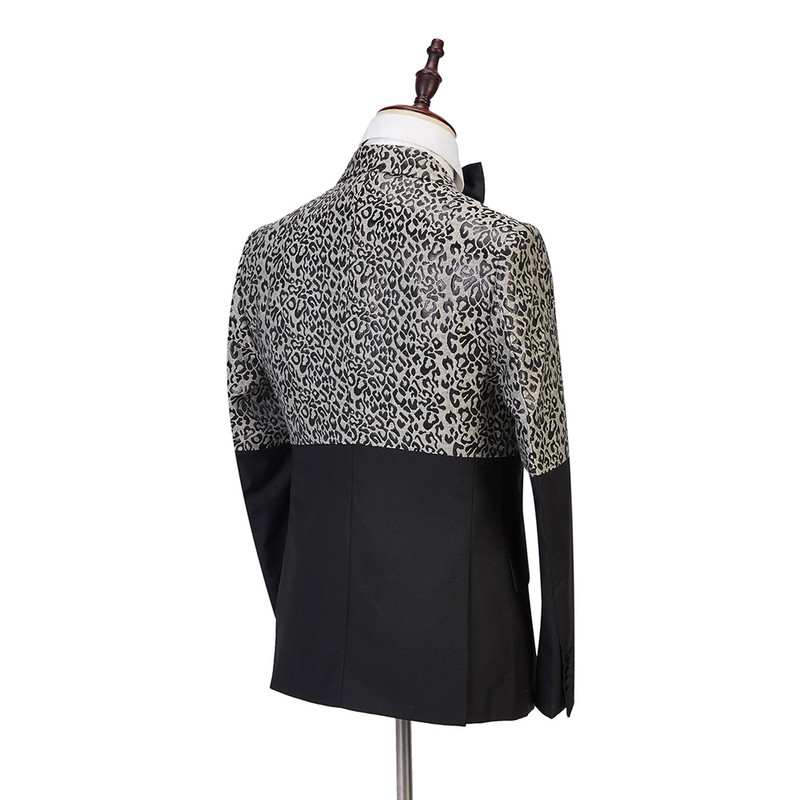 Kiváló minőségű divattervezés, dupla mellű férfi öltönyök jelmez, esküvői bál, karcsú szmoking vőlegény viselete 2 részes kabát + nadrág