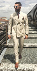 Divatos férfi öltöny 2022 Slim Fit férfi öltönyök legújabb kabát nadrág design esküvői parti blézer vőlegény szmoking jelmez Homme (ZAKÁK+NADRÁG)