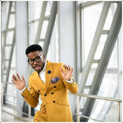 Divatos férfi öltöny 2022 Slim Fit férfi öltönyök legújabb kabát nadrág design esküvői parti blézer vőlegény szmoking jelmez Homme (ZAKÁK+NADRÁG)