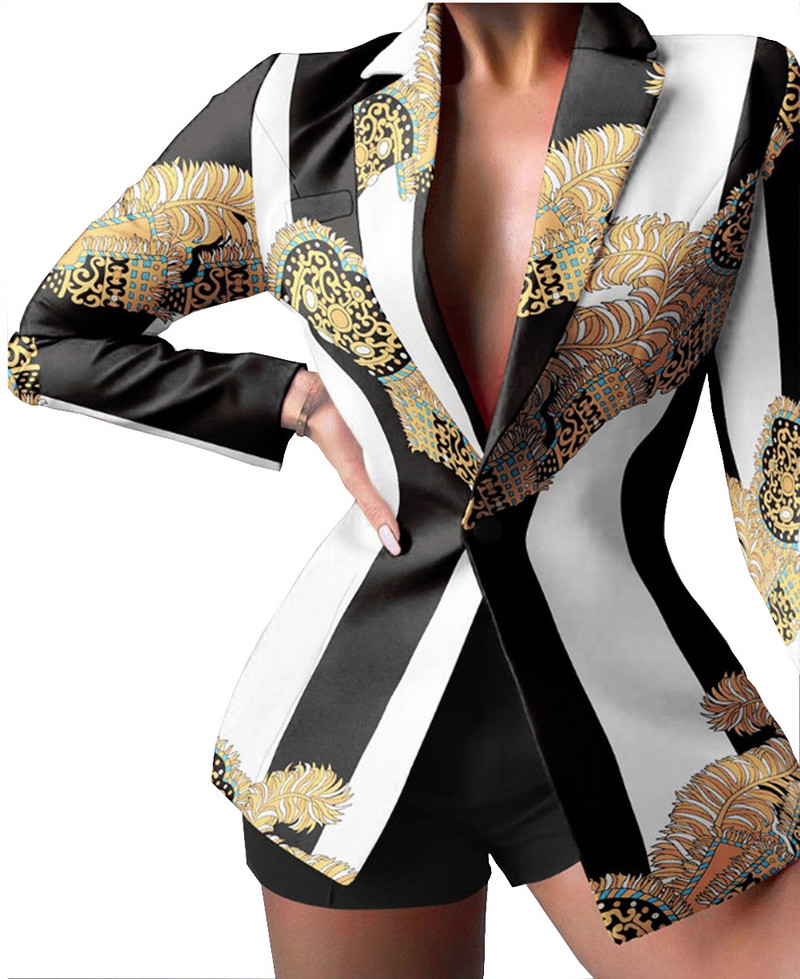 2022-es női, új női ingázási temperamentum, vékony szabású, rövid nadrág, kétrészes öltöny