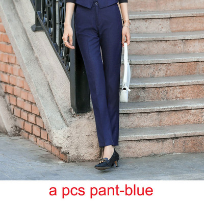 IZICFLY őszi téli irodai munkaruha Női ruházat Blézer nadrág Üzleti interjú Értékesítés Elegáns nadrágkosztüm ruhák