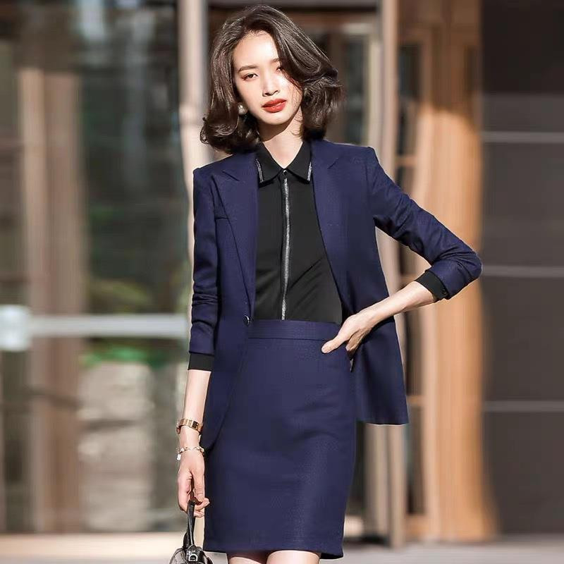 IZICFLY őszi téli irodai munkaruha Női ruházat Blézer nadrág Üzleti interjú Értékesítés Elegáns nadrágkosztüm ruhák