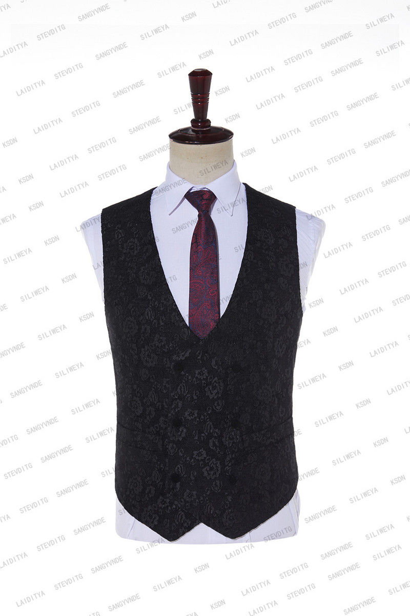 2023 fekete jacquard bronzosító virágos blézer férfi luxusmárka egygombos öltöny dzseki férfi esküvői parti színpadi jelmez