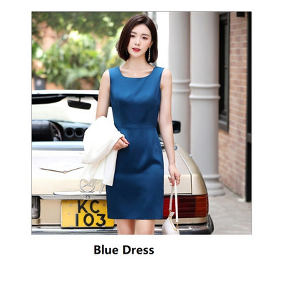 Kiváló minőségű szövetből készült női öltönyök ruhával és kabátokkal, kabátokkal, őszi formális OL stílusok, női blézerek munkaruha szett 2021