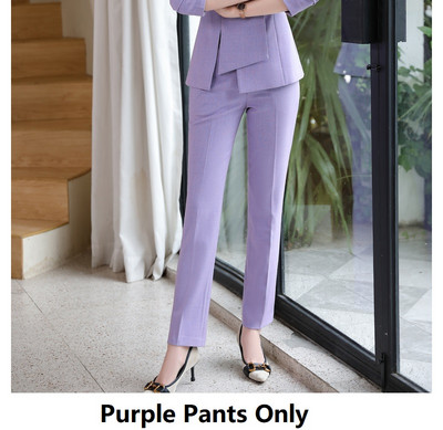 Oversize 5XL női irodai elegáns kék formális üzleti női munkaruha Blézer öltöny professzionális karrier interjú irodai szett