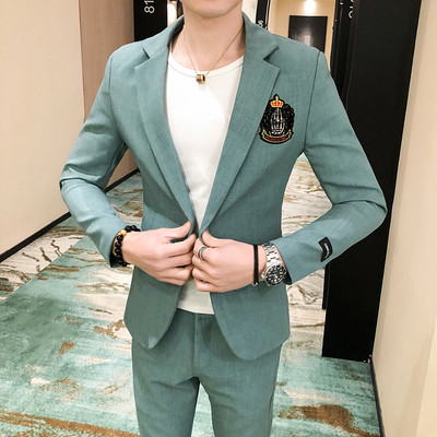 (Blazere + Pantaloni) 2021, noua marcă de lux, culoare solidă, costum pentru bărbați, smoking de nuntă, personalizat, pentru petrecerea de mire, costume pentru bărbați