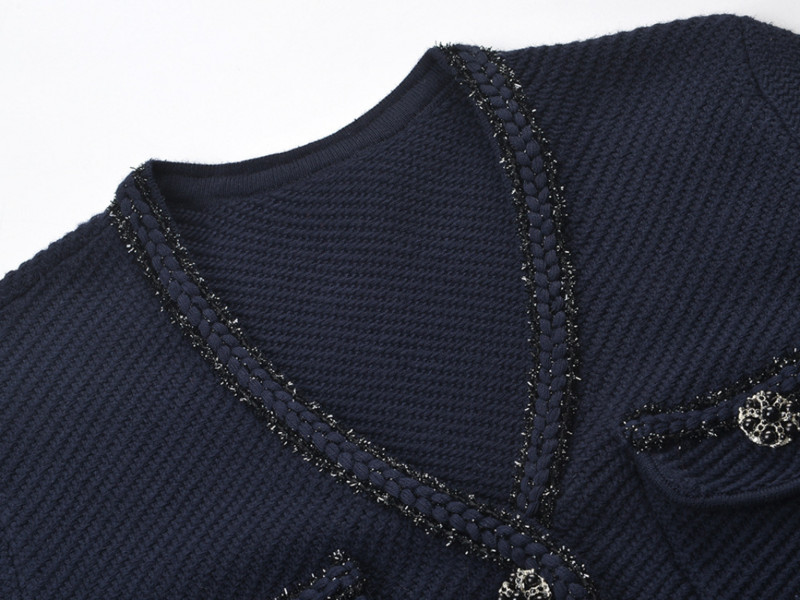 Női tréningruha, kötött pulóver, kardigán és rövid nadrág Női, két darab szett koreai divat felsők rövidnadrág ruhák 2023 tavasz