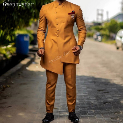 Gwenhwyfar öltönyök férfiaknak vőlegény szmoking indiai esküvői viselet alkalmi férfi blézer férfi bordó öltöny karcsú esküvői öltöny (kabát+nadrág)