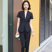 2021-es női 2 részes szett öltöny blézer és nadrágok és szoknya nőknek Karrierinterjú OL Styles Professzionális blézerek Kabát nadrágkosztümök