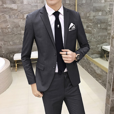 Blézerek mellény nadrág férfi háromrészes üzleti férfi öltöny Boutique Slim Fit 2022 nagy formális buli esküvői rutin kabát