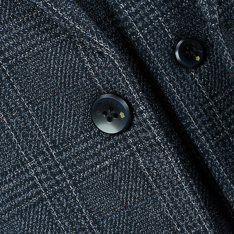 5XL ( kabát + mellény + nadrág ) Új divat butik kockás alkalmi irodai üzleti férfi öltöny Vőlegény esküvői ruha Performance szmoking