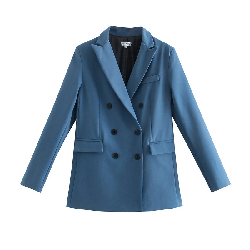 Női nadrág öltöny 2 részes szett női öltöny szett alkalmi blézer és ceruza nadrág irodai blézer öltöny szett traf