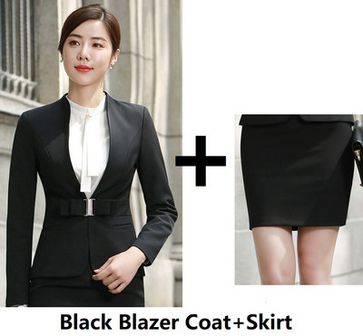 Fashion Wine Formális egyenruha Tervek Professzionális nadrágkosztümök dzsekikkel és nadrágokkal női irodai munkához Blézer szettek