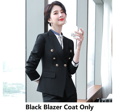 Divat Piros Női Formális Egyenruha Tervek Nadrágruhák Őszi Téli Professzionális OL Stílusok Női Üzleti Blézerek Elegáns Piros