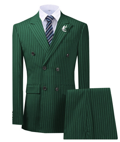 Duplasoros csúcs hajtókacsíkos bordó blézer kétrészes férfi öltöny nadrággal formális sötétkék kabát esküvői vőlegény szmokinghoz