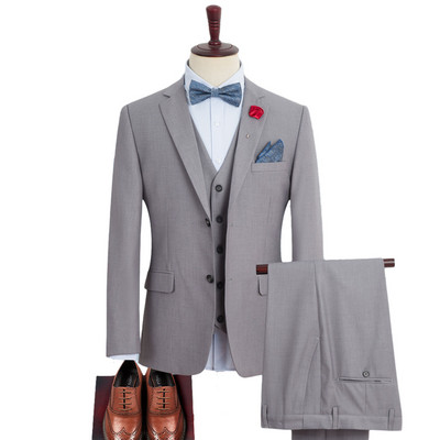 SHAN BAO molett L-9XL bő öltöny 2022 őszi klasszikus márka üzleti alkalmi fiatal férfi bankett esküvői öltöny sötétfekete kék